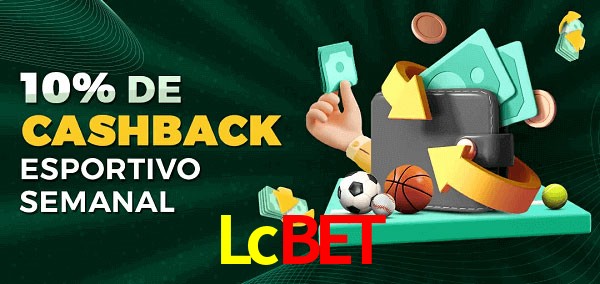10% de bônus de cashback na Lcbet